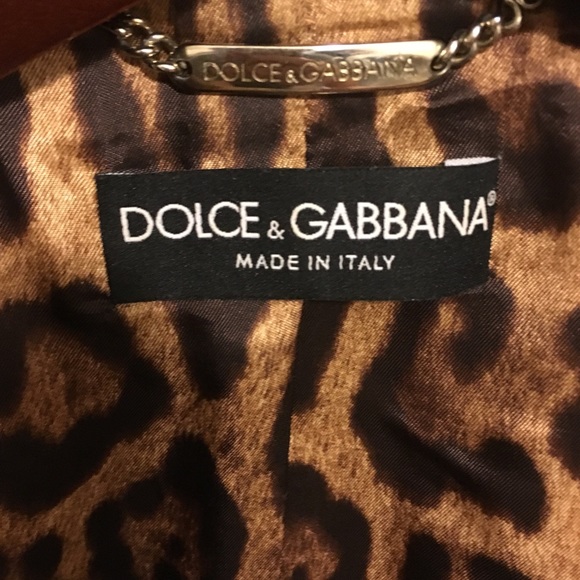 Dolce and gabanna leather jacket - Picture 3 of 7